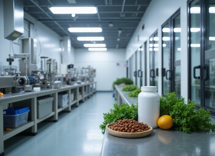 BioMax's modern manufacturing facility, emphasizing quality control and natural ingredients