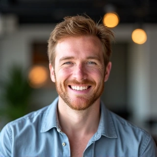 Portrait of David Miller, Director of Customer Relations